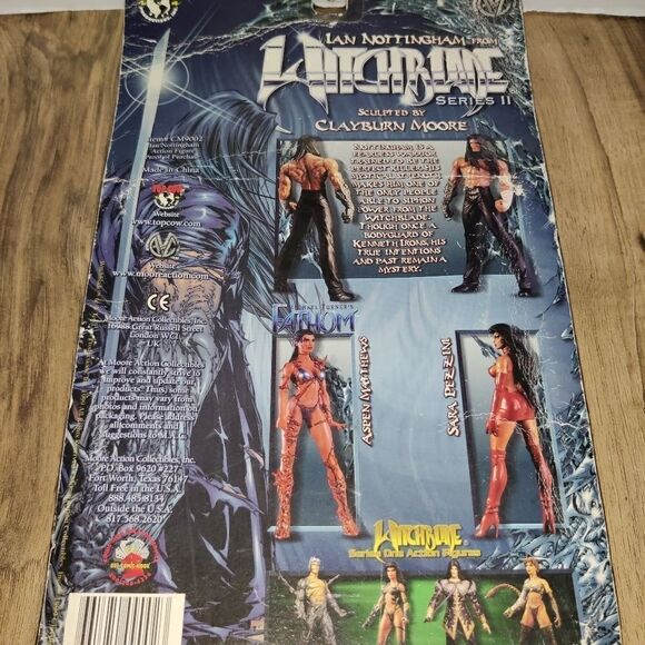 NIP Witchblade Ian Nottingham 1999 Sculpted by Clayburn Moore 1999 Series II. Pa - Picture 3 of 7